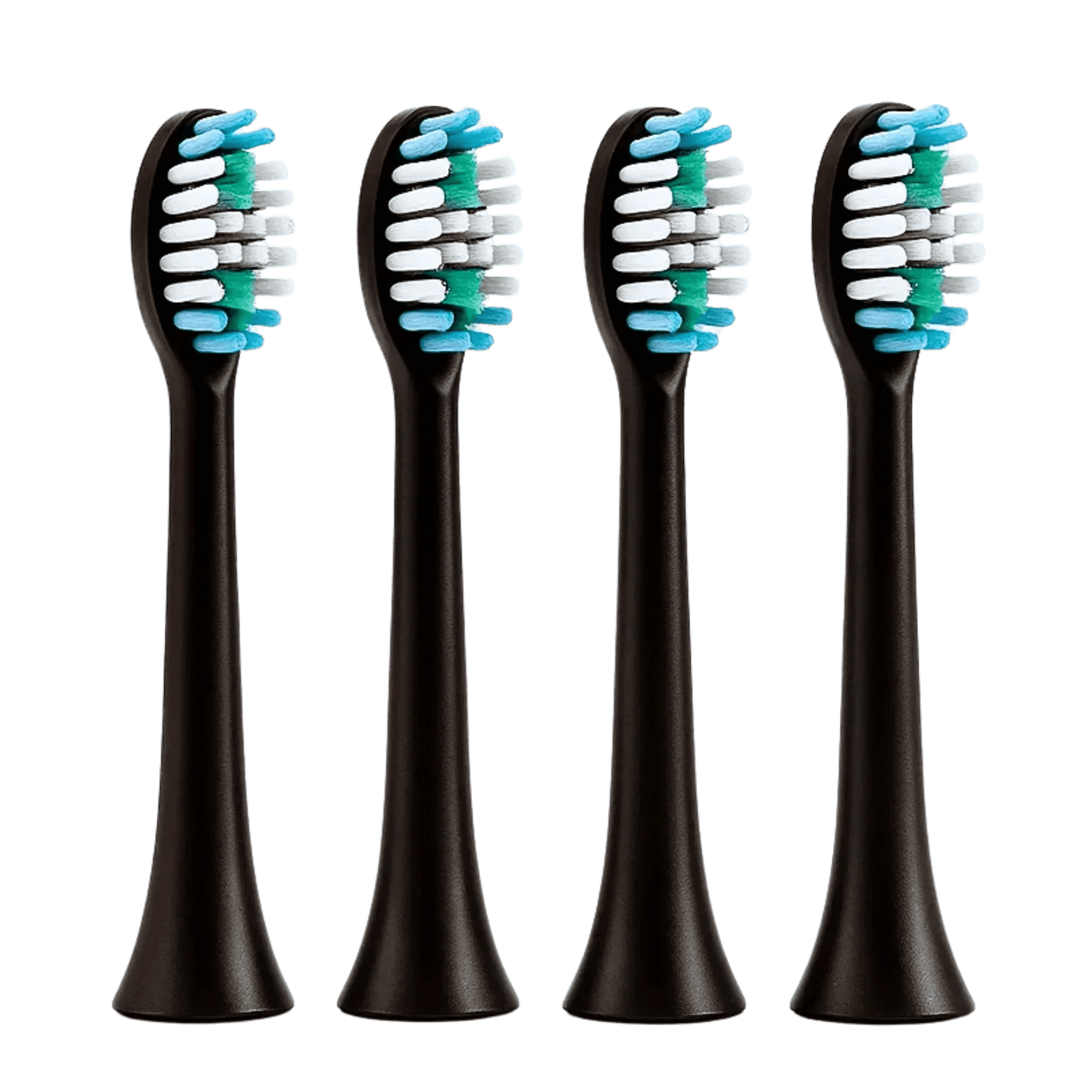 Sonic S100 Advanced™ Ersatzbürsten – Schwarz (4er-Pack) - ElektronikSpezialist